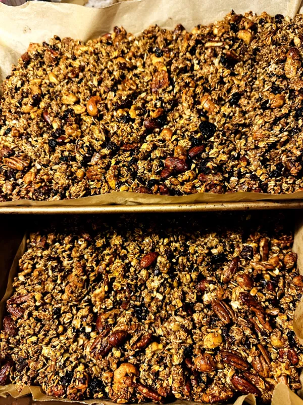 Sourdough Hot Honey Granola