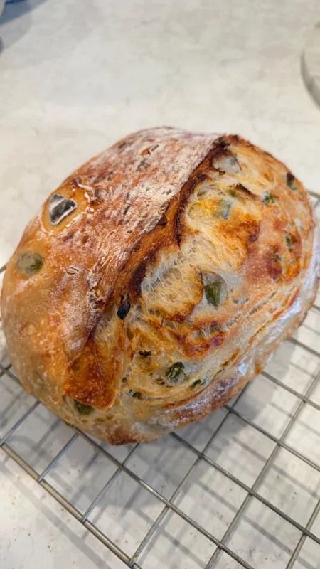 Jalapeño sourdough