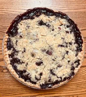 Blueberry Crumble 9" Pie