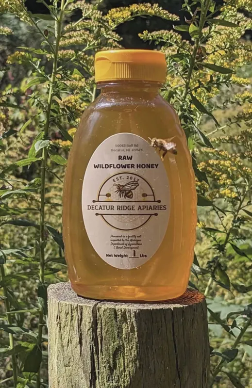 Raw Local Honey - Plastic Bottle