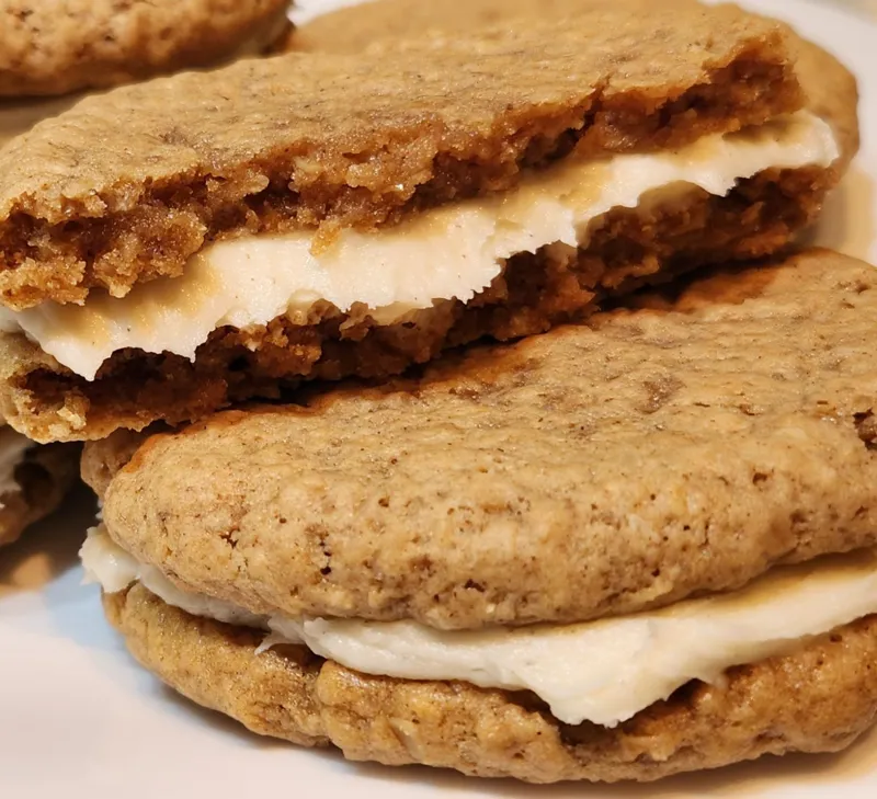 Sourdough Oatmeal Cream Pies