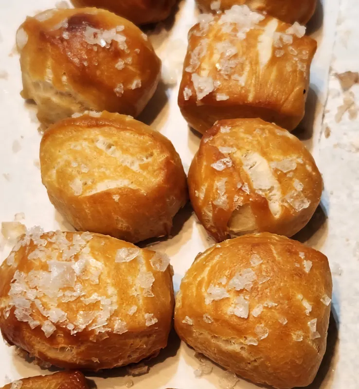 Sourdough Pretzel Bites
