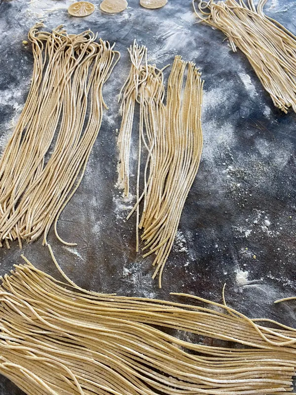 Organic fresh egg pasta, spaghetti, lasagna noodles, pasta squares, etc. - (pick up only) $7.25 per lb