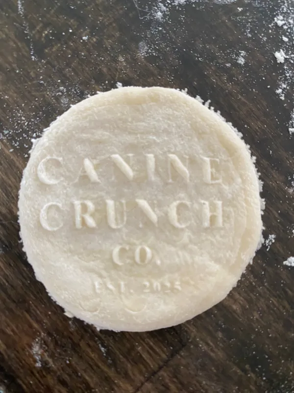 Personalized organic Corzetti (stamped, disc shaped) pasta.