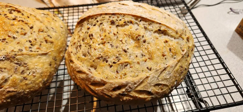 6 Seeded Sourdough Bread