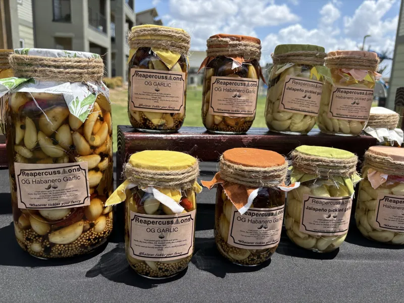 Jalapeno Pickled Garlic