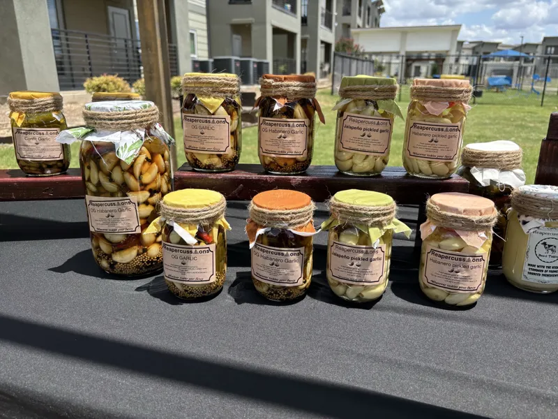 Habanero Pickled Garlic