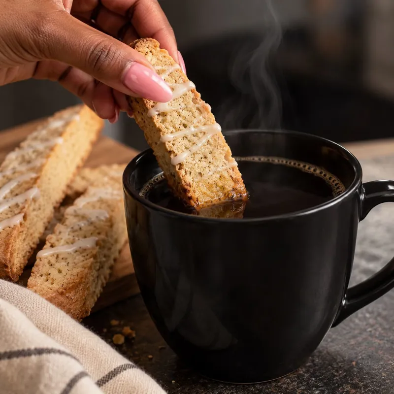 Vanilla Bean Biscotti