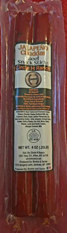 Jalapeño Cheddar Snack Stick