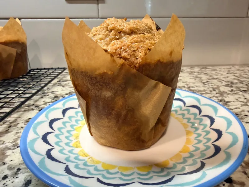 Banana Sourdough King-sized Muffin