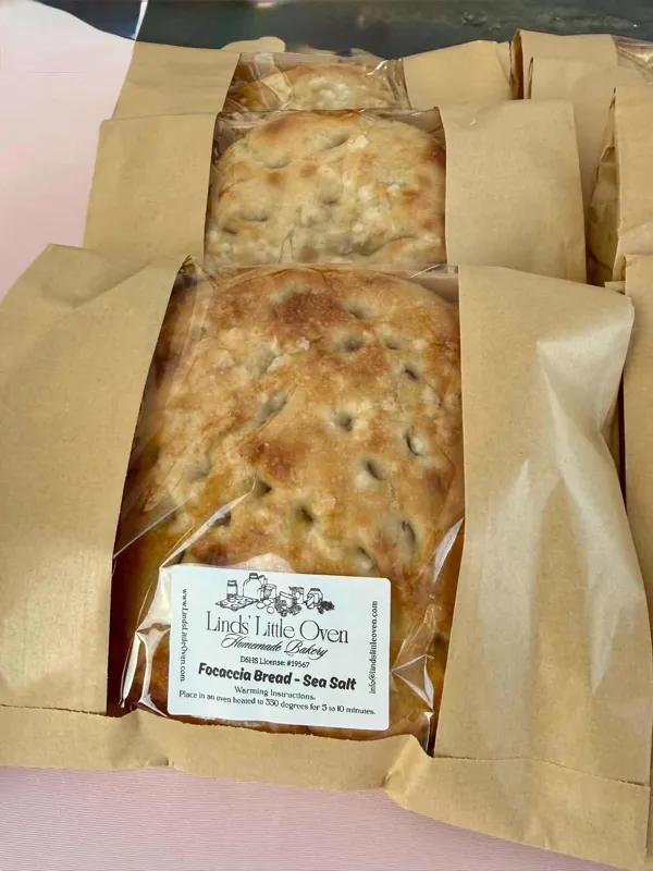Sea Salt Focaccia Bread