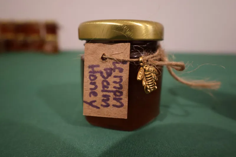 Lemon Balm Infused Honey (small)