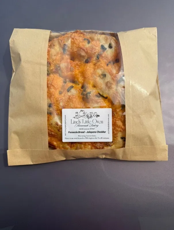 Jalapeno Cheddar Focaccia Bread