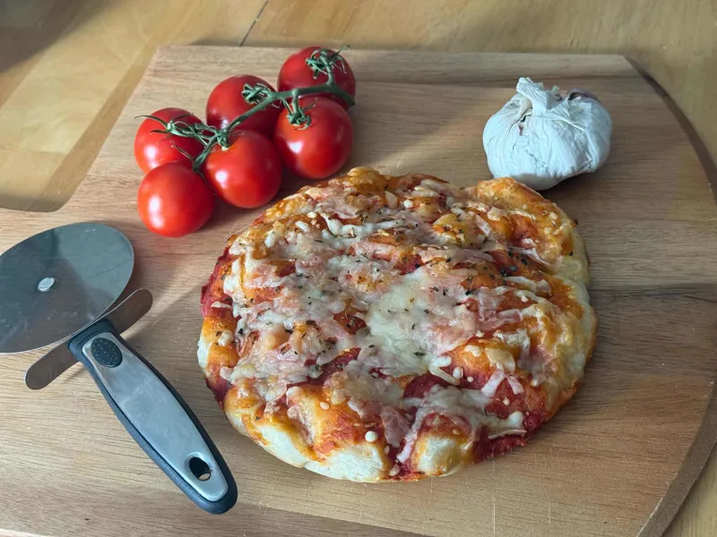 Cheese Pizza Focaccia Bread