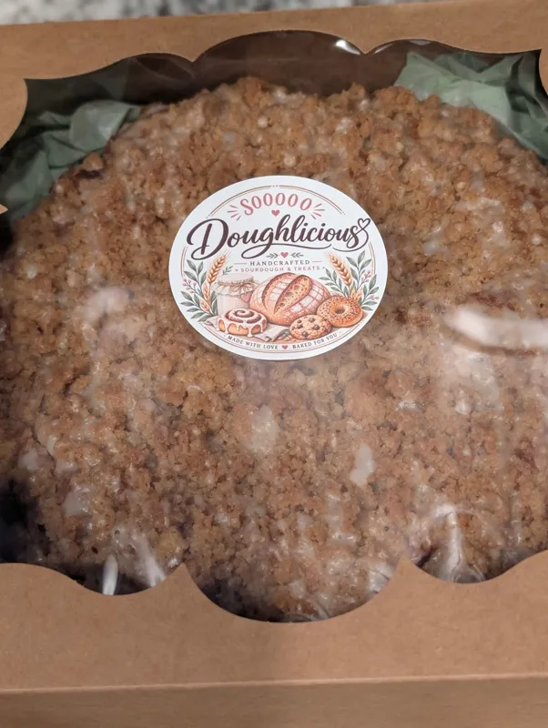 Pumpkin Sourdough Coffee Cake