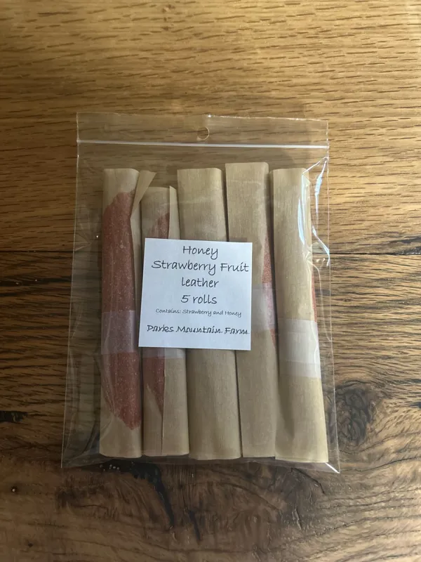 Strawberry Fruit Leathers