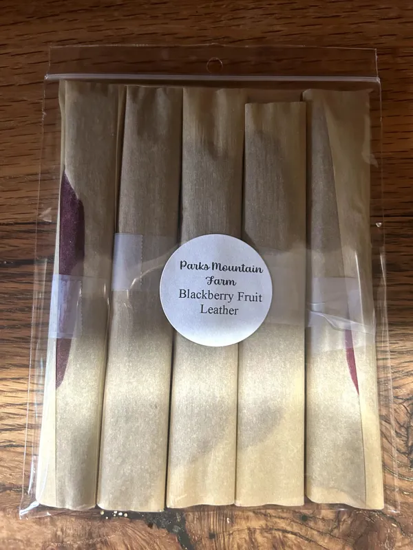 Blackberry Fruit Leather