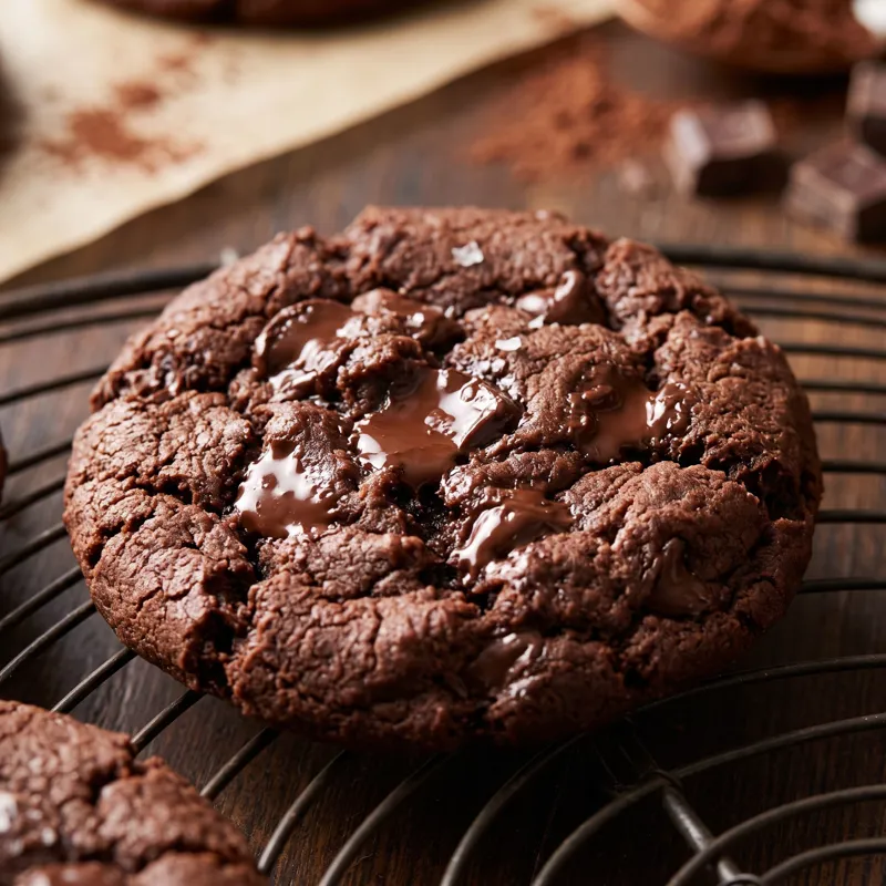 Double Chocolate Chip Cookie